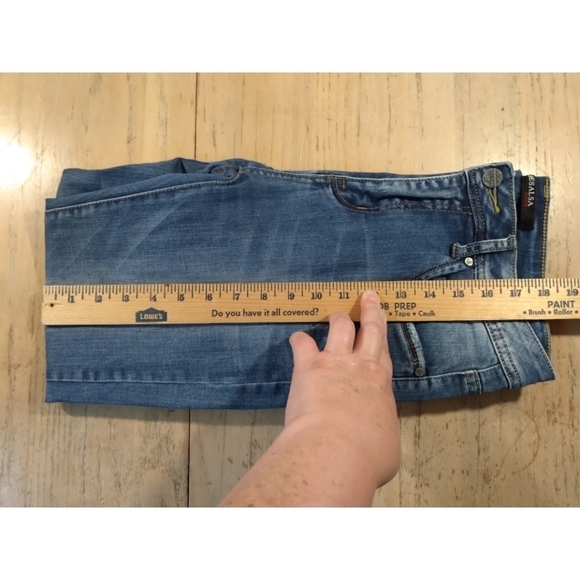 Resalsa Jeans blue denim lightly distressed jeans - Picture 6 of 10